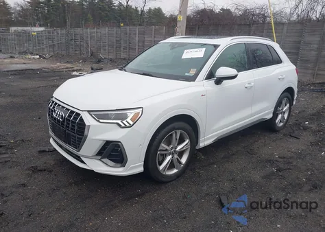 2020 Audi Q3 Prestige 45 Tfsi S Line Quattro Tiptronic из США, поврежденный, VIN WA1FECF32L1105422